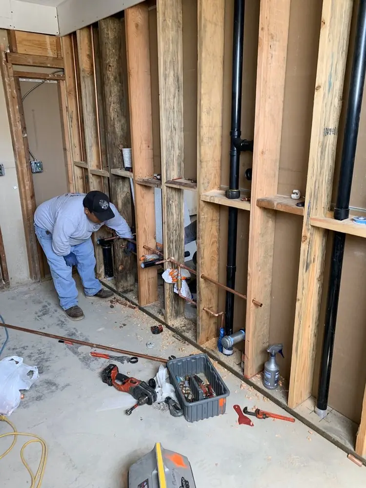 Commercial rough-in plumbing for Trenchless Sewer Repair in Gannett Corners